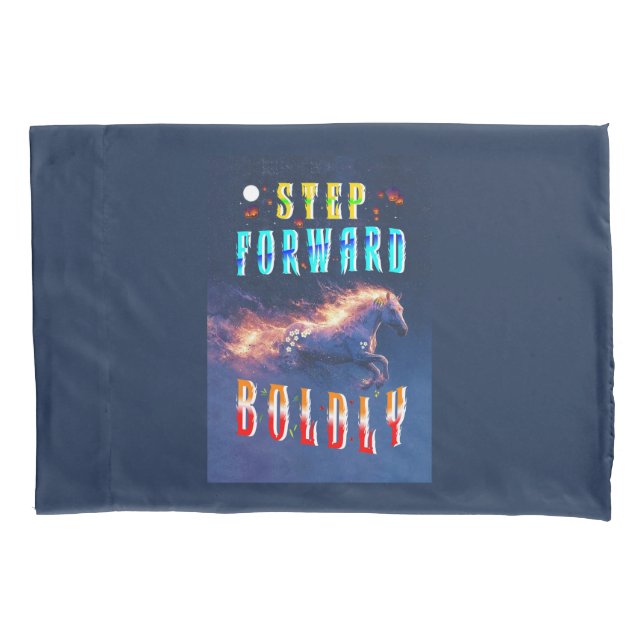 Funda De Cojín Step Forward Boldly (Anverso-izquierdo)