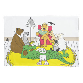 Funda De Cojín Story Hour Whimsical Pillowcase