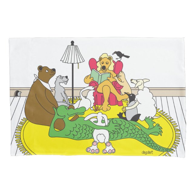 Funda De Cojín Story Hour Whimsical Pillowcase (Anverso)