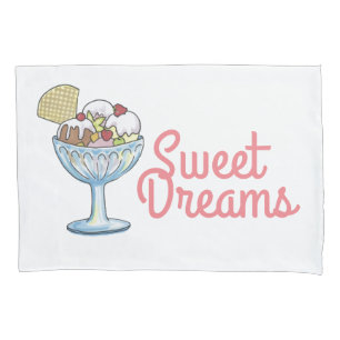 Funda De Cojín Sueños dulces - helado del helado