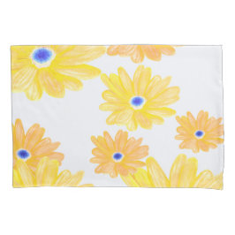 Funda De Cojín Summer Yellow Floral 