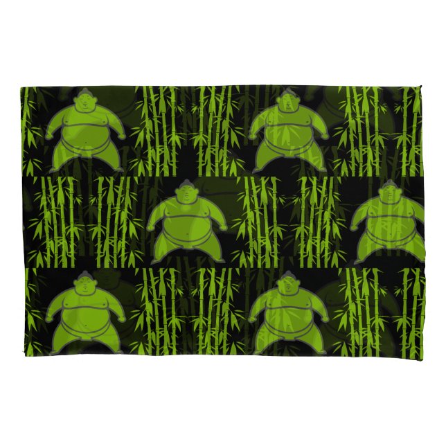 Funda De Cojín Sumo Wrestler (Anverso)