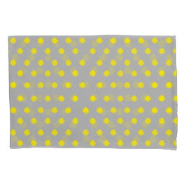 Funda De Cojín Sunny Splatter Polka Dot Pattern