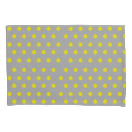 Funda De Cojín Sunny Splatter Polka Dot Pattern