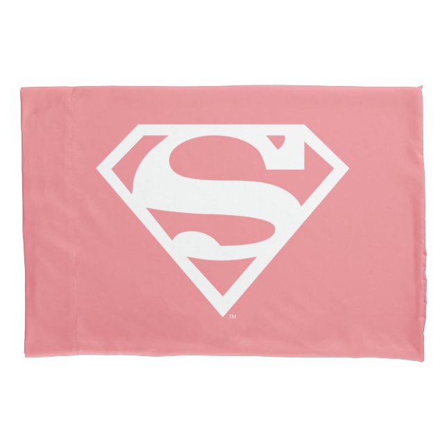 Funda De Cojín Supergirl Solid S-Shield (Anverso)