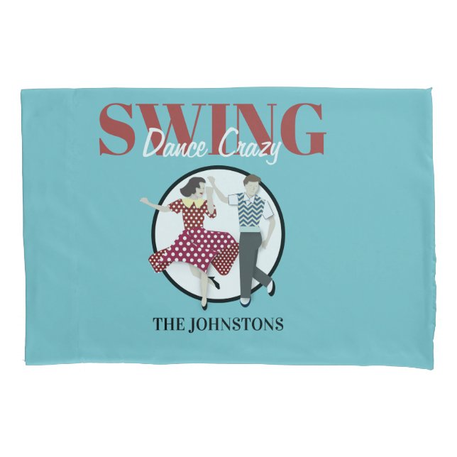 Funda De Cojín Swing Dance (Anverso)