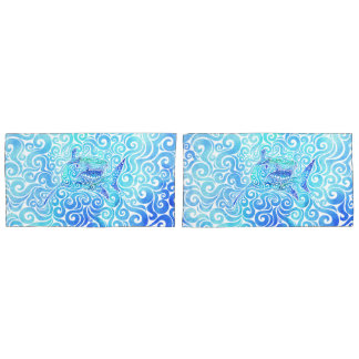 Funda De Cojín Swirly Shark
