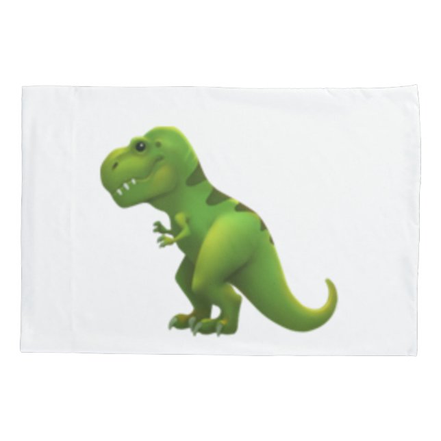 Funda De Cojín T-Rex - Emoji (Reverso)