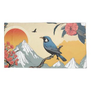 Funda De Cojín Tamaño del Rey de pájaro temprano
