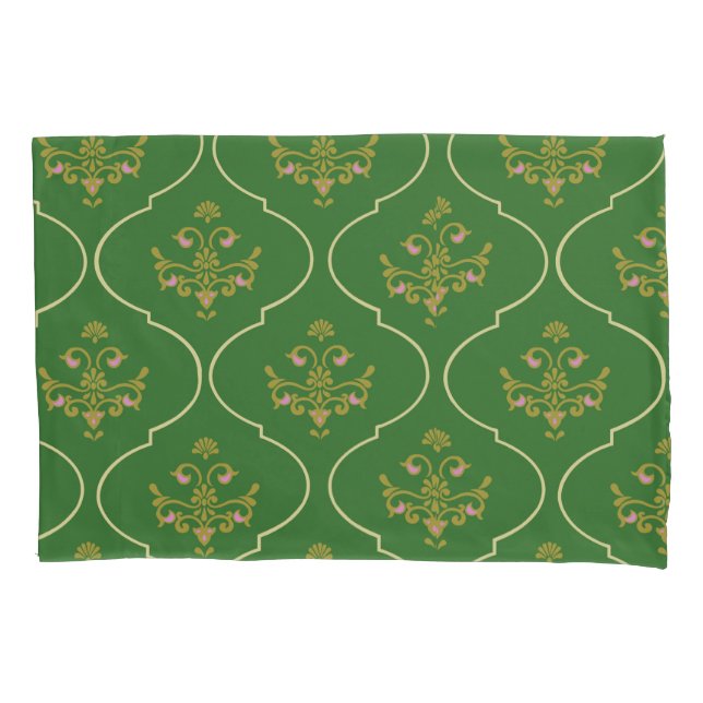 Funda De Cojín Tapiz verde (Anverso)