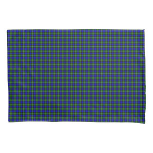 Funda De Cojín Tartán de Campbell, crema azul