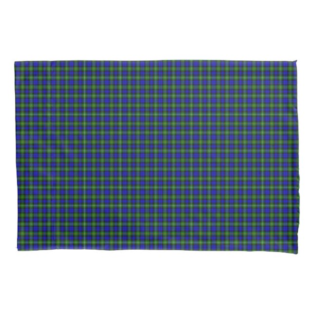 Funda De Cojín Tartán de Campbell, crema azul (Anverso-izquierdo)
