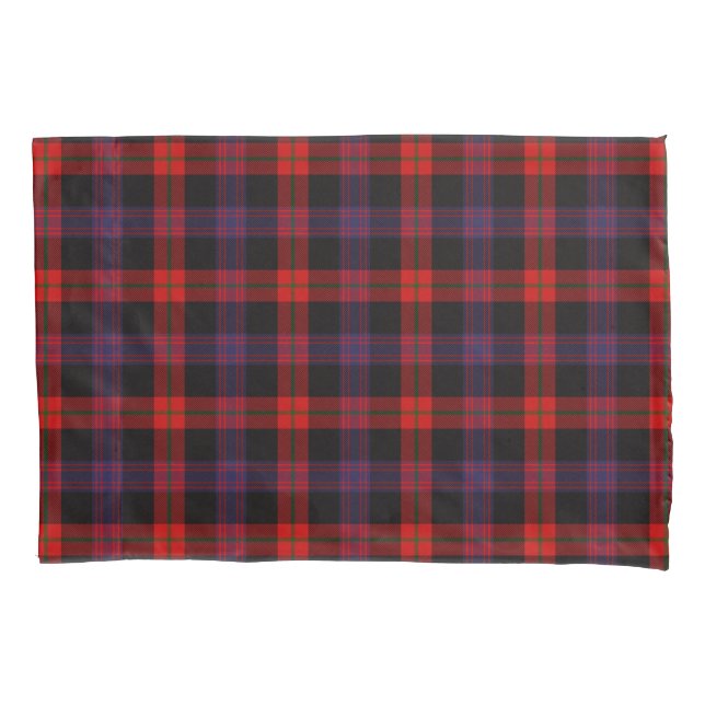 Funda De Cojín Tartán escocés de Brown del clan (Anverso)