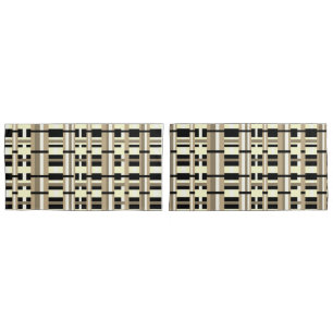 Funda De Cojín Taupe, Tan, Negro, Blanco Moderno