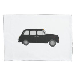 Funda De Cojín Taxi negro de Londres