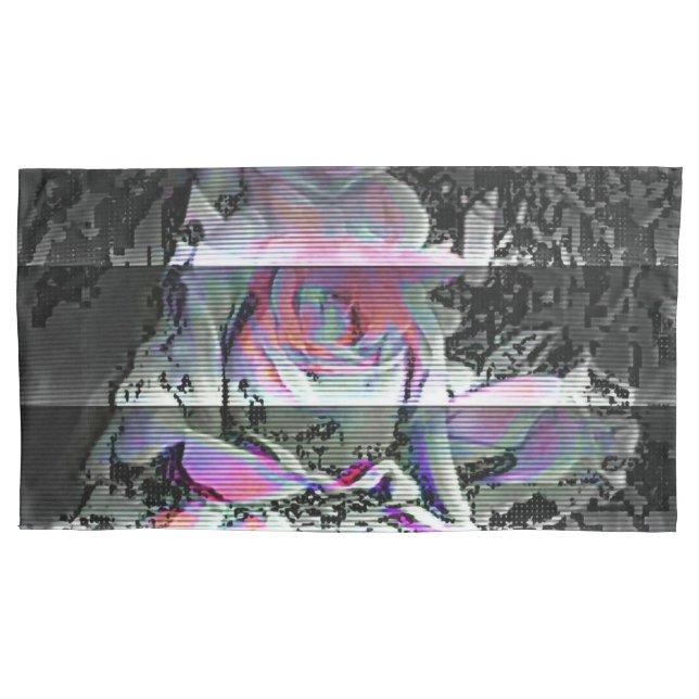 Funda De Cojín Techno Bouquet (Anverso-izquierdo)