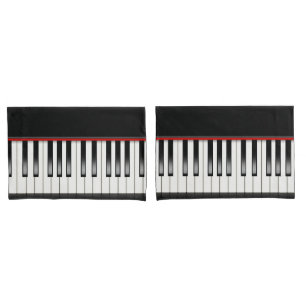 Funda De Cojín Teclado de piano