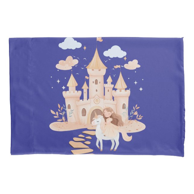 Funda De Cojín Tee de arte de la fantasía real - Palacio Princesa (Anverso)
