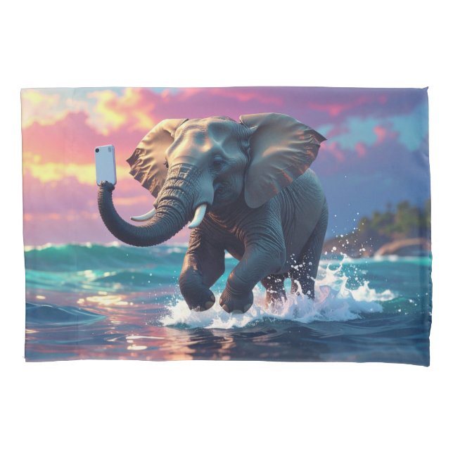 FUNDA DE COJÍN TELEPHANTASTIC (Anverso)