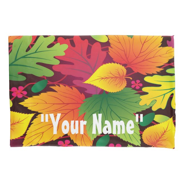 Funda De Cojín Temporada Otoño De Otoño Sale De La Piscina Del Do (Anverso)