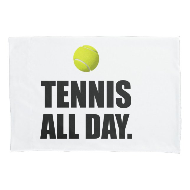 Funda De Cojín Tenis todo el Dat (Anverso)