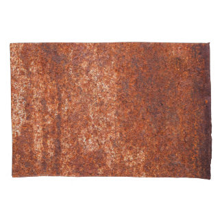 Funda De Cojín Textura de acero desgastado, fondo abstracto.