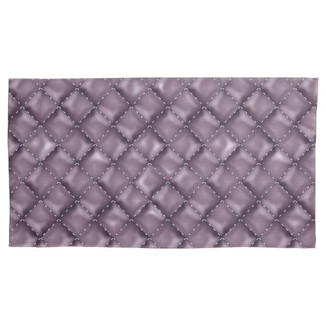 Funda De Cojín Textura de cuero brillante (Anverso-izquierdo)