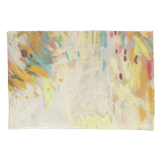 Funda De Cojín Textura de lápiz Vivid: Banner artístico