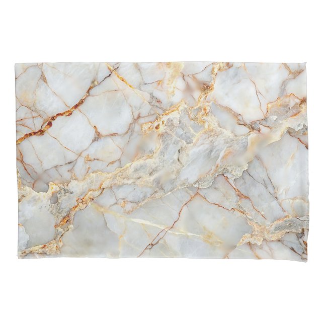 Funda De Cojín Textura elegante de mármol (Anverso)