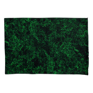 Funda De Cojín Textura verde oscuro, esponja destruida o corroída