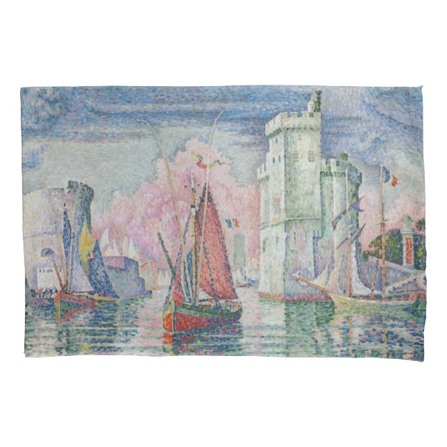 Funda De Cojín The Bonaventure Pine, Oil Painting, Paul Signac (Anverso)