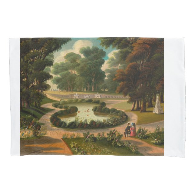 Funda De Cojín Thomas Chambers Mount  Auburn (Anverso-izquierdo)
