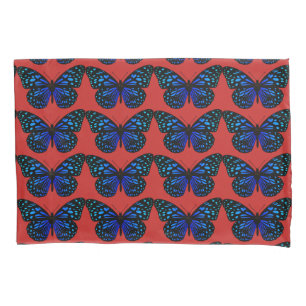 Funda De Cojín Thunder_Cove de mariposa azul