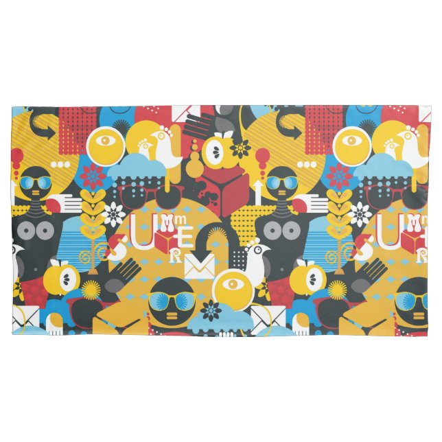 Funda De Cojín Tiempo de verano (Anverso)