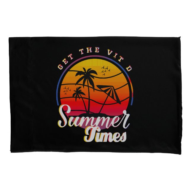 Funda De Cojín Tiempos de Verano (Anverso)