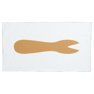 Funda De Cojín Tienda de pescado y patatas fritas Tenedor de made