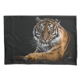 Funda De Cojín Tigre animal de jungla salvaje