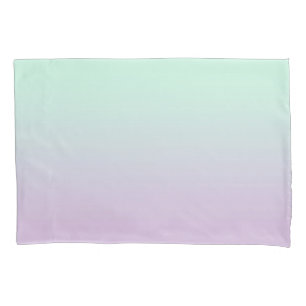 Funda De Cojín Tinta Estética Pastel Y Ombre Gradiente Lilac
