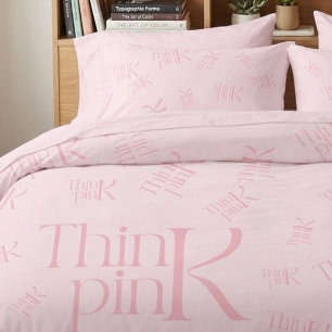 Funda De Cojín Tipografía Moderna y Atrevida de Rosa Extravagante