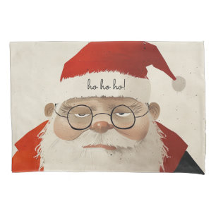 Funda De Cojín Tired Santa