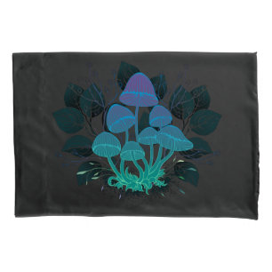 Funda De Cojín Toadstools en Bushes