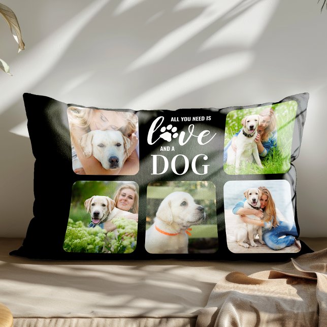 Funda De Cojín Todo Lo Que Necesitas Es Un Perro Amor Personaliza (Subido por el creador)