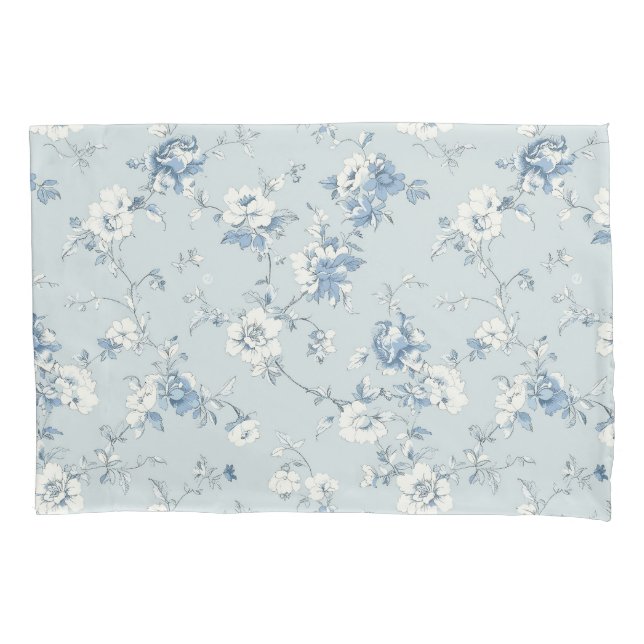 Funda De Cojín Toile De Jouy Peonies (Anverso)