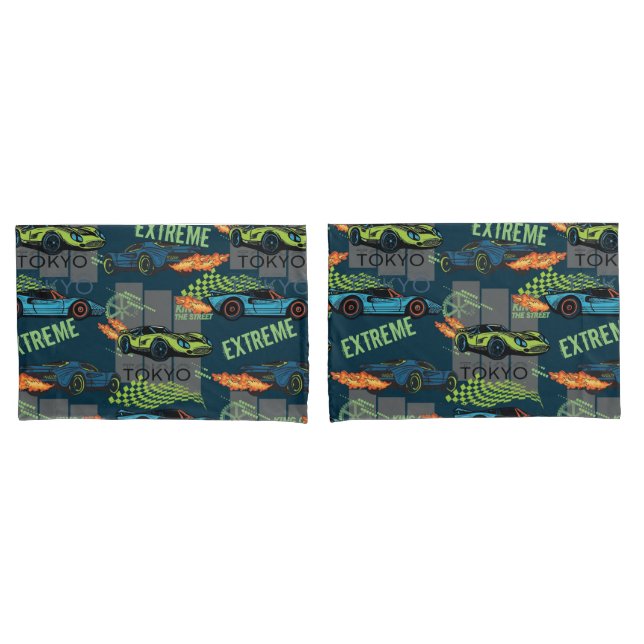 Funda De Cojín  Tokyo Street Racing Pattern (Anverso - Set)