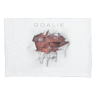Funda De Cojín Torn Brick Wall Goalie (fútbol)