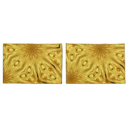 Funda De Cojín Torrente Opulento Oro Líquido: Zenit Dorado | Ache