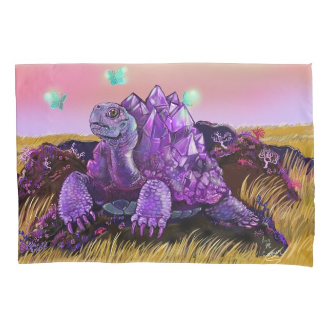 Funda De Cojín Tortoise cristalina (Anverso)