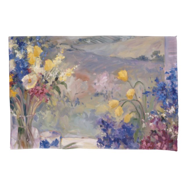 Funda De Cojín Toscana floral (Anverso-izquierdo)