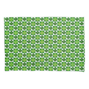 Funda De Cojín Trebol de cuatro hojas del día de San Patricio de