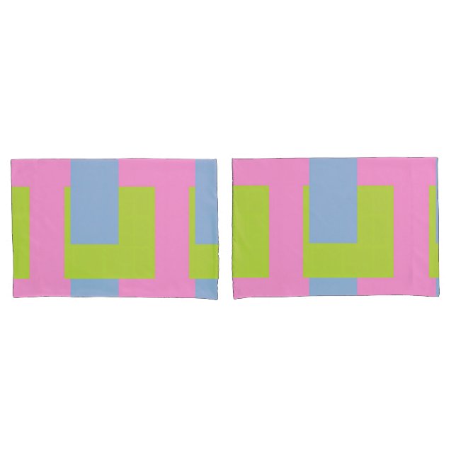 Funda De Cojín Tri Color Pillowcase (Anverso - Set)